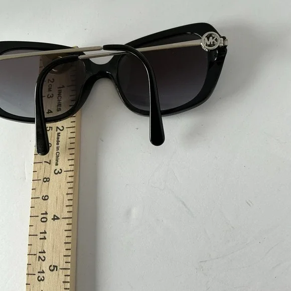 Michael Kors Oversized Sunglasses Black MK2065 Gradient Womens - Picture 7 of 8